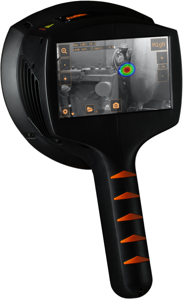 Kameras für statische Entladung: Akustische Kamera NL Acoustics PD - Korona-Kamera