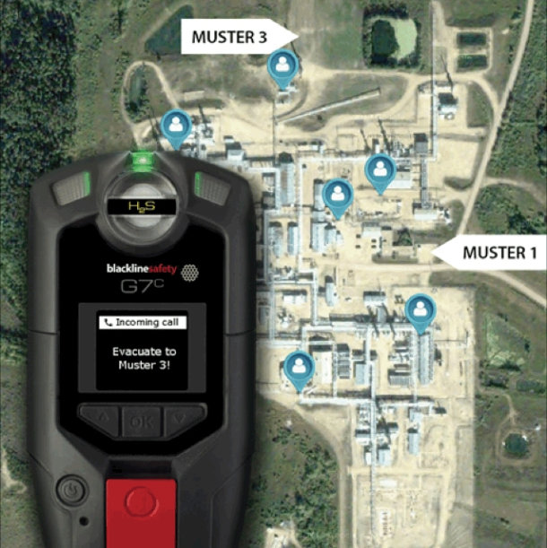 Multigas-Messgeräte - Multigas-Warngeräte: G7c Blackline Safety - Gaswarner - Multigas Überwachung - Multigas Messung